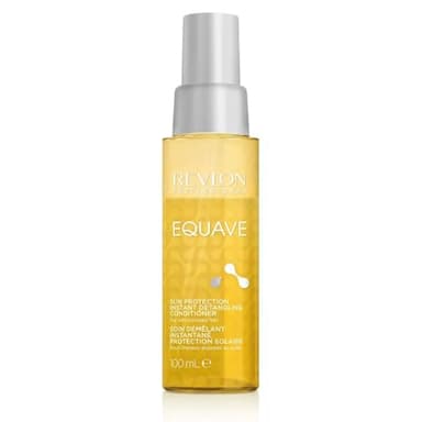 REVLON PROFESSIONAL EQUAVE Acondicionador Profesional bifásico desenredante para cabellos expuestos al sol, Protección UV para el cabello, acondicionador sin aclarado, 100ml