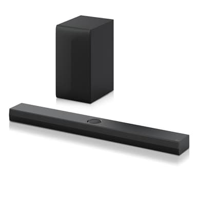 LG S70TY - Barra de Sonido Inteligente, 400W, 3.1.1 Canales, Sonido Envolvente Dolby Atmos y DTS, Amplia Conectividad, Bluetooth, USB, Entrada Óptica, Negro
