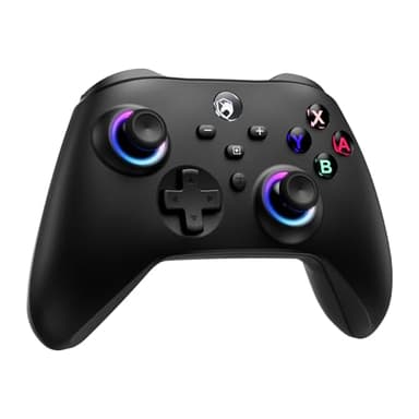 UPGRADE Mando para Switch/ Switch 2 2025, Mando Inalámbrico con Gatillos de Recorrido, Batería 1000mAh, LED RGB/Gyro Axis/Turbo/Vibración/ Botones Programables, Mando Pro para Switch/PC/Android/iOS