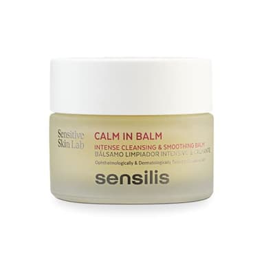 Sensilis - Calm in Balm, Bálsamo Limpiador Intensivo y Calmante, Limpia en Profundidad, Elimina el Maquillaje, con Aceite de Aguacate y Bisabolol, para Pieles Sensibles y Reactivas - 50 ml