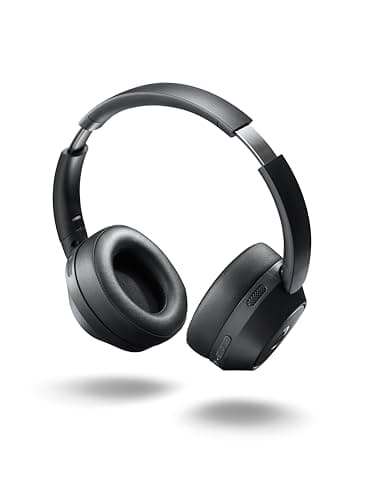 Motorola Sound - Moto XT800 ANC, Auriculares Inalámbricos con Emparejamiento Rápido, Audio Envolvente, 60 Horas de Reproducción Continua, Cancelación de Ruido, Color Negro