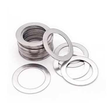 Lavadora, Lavadora de acero inoxidable, 10 arandelas planas de acero inoxidable ultrafinas M20, M22, M25, M28 y M30. Grosor: 0,1 mm,2,30,5 Dimensiones: 28 x 40(Thickness 0.5mm,30 * 40)
