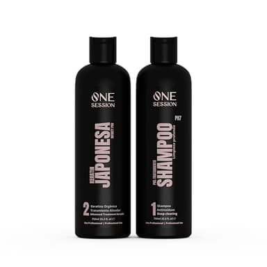 Keratina Japonesa sin Formol (750ml.) | Alisado Profesional Orgánico- Duración Hasta por 7 Meses - Para Todo Tipo de Cabellos, Incluyendo Decolorados, Maltratados, Afros.- Fácil de Aplicar en Casa.