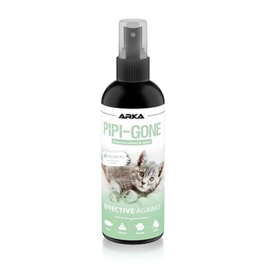 Eliminador de orina de gato 100 ml – Spray enzimático Pipi-Stop para manchas y olor a pis – limpieza profunda, biológica y segura – ideal para sofá, alfombra, arenero, textiles y transporte
