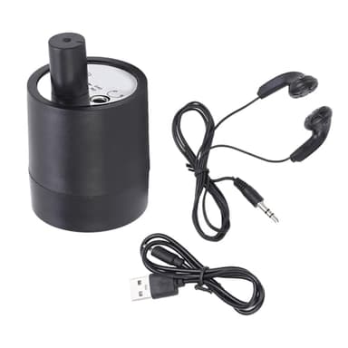 Sarini Conjunto de Amplificador de Dispositivo de Escucha de oído de Audio con micrófono Mejorado para Paredes/Puertas - Herramienta de Voz de Amplificador de Sonido para Pruebas de Fugas