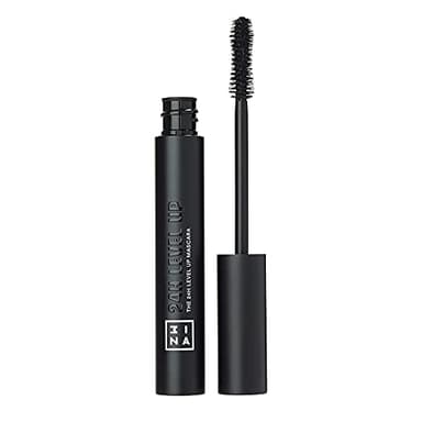 3INA MAKEUP - Mascara de Pestañas Negra para Dar Volumen y Longitud - Máscara con Efecto Pestañas Postizas - Máscara Apta Para Ojos Sensibles - Vegan - Cruelty Free