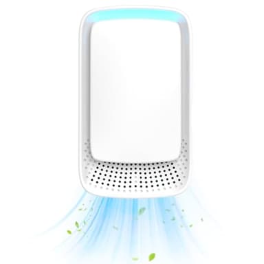 Yarryuter Ionizadores de Aire para el Hogar Purificador de Aire Enchufable para el Hogar Purificador de Aire Silencioso y Portátil para Dormitorio Mascota Cocina Oficina (UE)