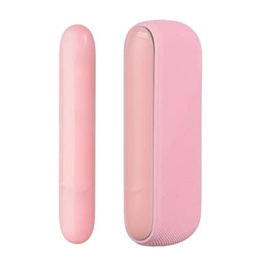Phosyder Juego de fundas de silicona para IQOS ILUMA, funda de goma suave al tacto para IQOS ILUMA. (Rosa)