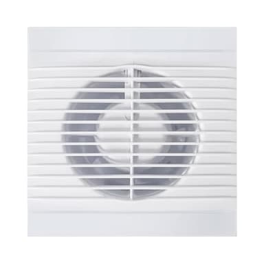 LAZY SPORTS Extractor de Baño 100mm 15W, Extractor de Aire para Baños Pequeños sin Ventana, Ventilador Baño para Eliminar Vapor y Malos Olores en Baños Interiores