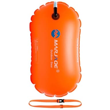 FUNNY HOUSE Boya natación,Swim Buoy al Aire Libre Bolso de Natación Multifuncional Boya de Formación de Agua Abierta Flotador Visible para Entrenamiento