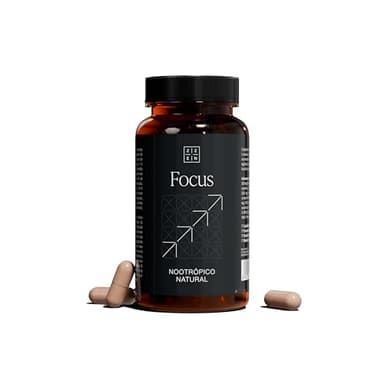 ZZEN FOCUS Nootrópico Natural – Nootropicos Memoria y Concentracion – Pastillas Concentracion Estudiar - Cafeina, L Teanina, Bacopa Monnieri, Ginkgo Biloba, Rhodiola, Vitaminas (PACK 1)