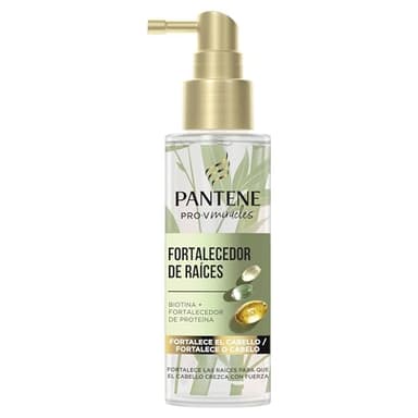Pantene Crecimiento con Fuerza Fortalecedor de Raíces 100ml. Tratamiento con Biotina y Proteínas. Fortalece las Raíces, Crece el Pelo, Da Volumen y Fuerza. Para Pelo Seco y Dañado