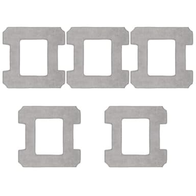 Odashen 5 paños de fregona para Ecovacs WINBOT W1/ W1 Pro / W2 Omni / W2 Limpiador de Ventanas, Robot, Trapo de Limpieza de Repuesto