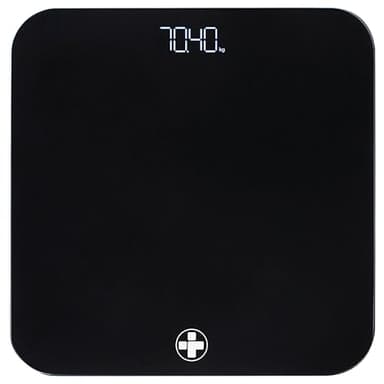 Báscula Digital de Peso Corporal Reliance Medical, Báscula Profesional con Pantalla LED, Diseño Ultrafino, Gestión Precisa del Peso, Báscula de Baño, Tamaño L 26cm x W 26cm x D 2,3cm, Pack de 1