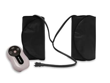 WELLCORE Presoterapia para casa brazos y piernas | 9 niveles de intensidad | 2 modos de masaje | Fácil Uso | 20W | Masaje Relajante y Alivio para Piernas Cansadas