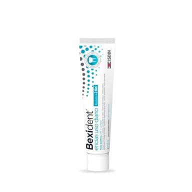 ISDIN Bexident Encías Uso Diario Pasta, Negro, 125 ml (Paquete de 1)
