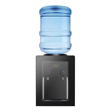 Dispensador de agua eléctrico, máquina de agua fría y caliente, dispensador eléctrico de agua fría y caliente, enfriador de agua de carga superior, dispensador de agua para botellas de escritorio para