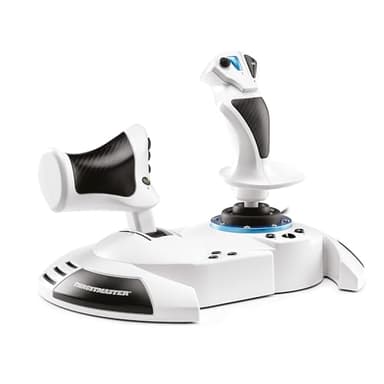 Thrustmaster T.Flight Hotas One Microsoft Flight Simulator Edition - Joystick y Acelerador Desmontable para Xbox Series X|S y PC (Licencia Oficial, 14 Botones, Plug & Play) Blanco