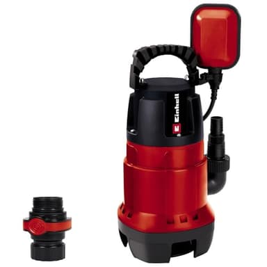 Einhell Bomba de aguas sucias GC-DP 7835 (780W, capacidad de 15.700 l/h, profundidad max. de inversión 7m, conexión de manguera 47.8mm, cuerpos extraños hasta 35 mm, interruptor de flotador continuo)