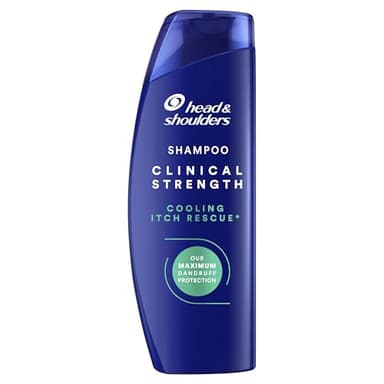 Head & Shoulders Cooling Itch Rescue 400ml Champú Anticaspa con Sulfuro de Selenio, Clinical Strength. Combate la Caspa Persistente y el Picor, con Mentol Refrescante Intenso