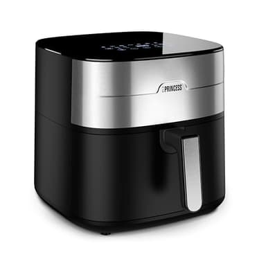 Princess Dual Heat Airfryer – 8L XXL – Doble elemento calefactor – Freidora de aire 15 en 1 – Sin BPA ni PFAS – Aviso de agitar – Ahorro de energía del 60 % – 2000 W – 182280