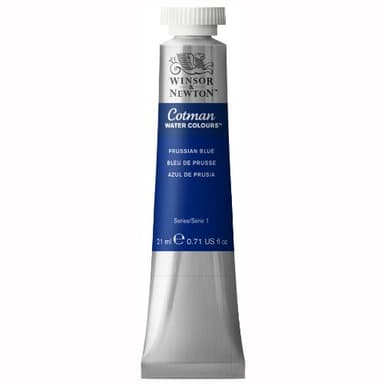 Winsor & Newton Cotman - Tubo Acuarela, 21 Ml, Azul De Prusia