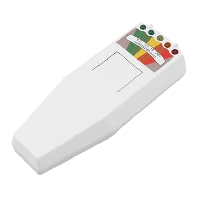 Marhynchus Detector de Radiación Nuclear, Contador Geiger Portátil Compacto con Alarma para Pruebas de Mármol y Detección Radiactiva (WHITE)