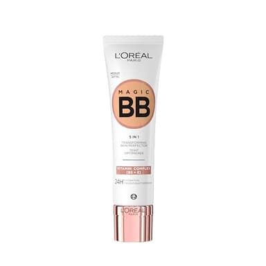 L'Oreal Paris Make-up Designer BB Cream C'est Magic, Tono Medio 04, 30 ml (Paquete de 1)