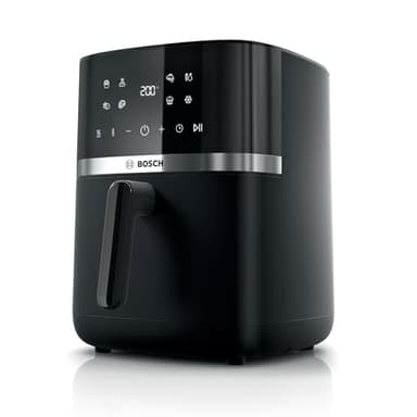 Bosch - Freidora de aire Serie 4 XL, capacidad de 6,1 L, 7 programas. Cocinado más rápido, Negro, MAF462B0, Air Fryer