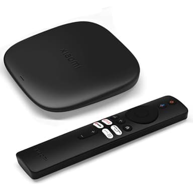 Xiaomi TV Box S (3nd Gen) - 4K Ultra HD, Potente procesador,2GB RAM, 32GB Memoria Smart TV Box, Google TV, Dolby Vision, HDR10+, Dolby Atmos, DTS-X, Wireless Projection, WiFi 6, Negro (Versión ES)