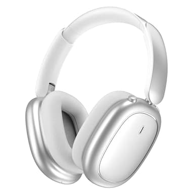 Next Destination ND905-ANC Auriculares Inalámbricos de Diadema Bluetooth 5.4 Cancelación de Ruido Activa 40H Autonomía Bajo Potente Cascos con 2 Micrófonos Almohadas Magnéticas Desmontables Pl