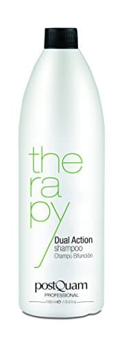Postquam - Champú para Cabellos Grasos y Puntas Secas Dual Action - Champú Bifunción Antigrasa + Hidratante - Regula la Secreción de Grasa y Regenera la Queratina Natural del Cabello - 1000 ml