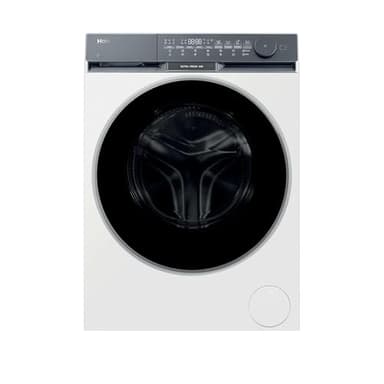 Haier X9 Series HW100-B14387U1-S Lavadora Carga Frontal 10KG, Clase A -30%, Función Vapor, Motor Direct Motion, Display Digital, 1400 RPM, Ultra Fresh Air, Detector Automático KG, 14 Programas, Blanco