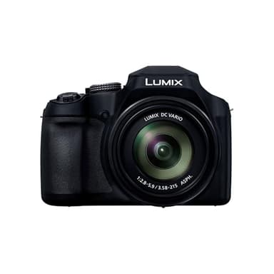 Panasonic Lumix DC-FZ82DE-K Cámara Bridge con Lente 20-1200 mm F2.8-5.9, 18,1 MP, Video y Fotografía 4K, Visor Live View OLED, Pantalla Táctil LCD, USB-C, Color Negro