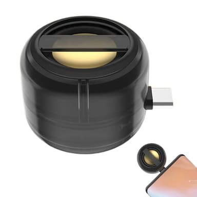 Amplificador de altavoz portátil 5X, Plug & Play para música/llamadas, nuevo altavoz portátil 2025 amplificador de sonido para teléfono móvil con 3.5mm/tipo C para smartphone, tableta, portátil (1