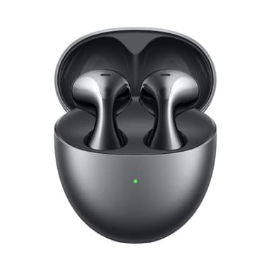 HUAWEI FreeBuds 6 Auriculares Inalámbricos, Ajustados a los Oídos, Sonido Auténtico de Doble Controlador, Llamadas Estables y Claras, Open-fit ANC, 36H Duración de la Batería, IP54, iOS&Android,Negro