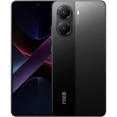 XIAOMI POCO X7 Pro 8+256GB Smartphone, CrystalRes 1.5K 120Hz AMOLED Display, MediaTek Dimensity 8400-Ultra, 50MP Camera, 90W HyperCharge, Charger Not Included, Black (ES Version)