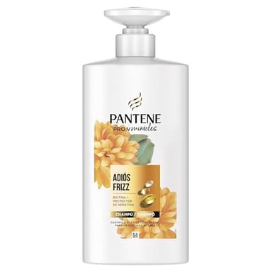 Pantene Pro-V Miracles Frizz Control Champú con Biotina y Complejo de Keratina 500ml Para Pelo Seco y Dañado. Nutrición Profunda. Protege el Pelo contra la Humedad y lo Deja Suave durante Todo el Día