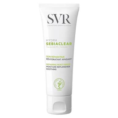 SVR Sebiaclear Hydra 40 ml – Crema Hidratante Reparadora para Pieles con Acné, Deshidratadas o Irritadas – Reduce Imperfecciones y Enrojecimiento – No Comedogénica