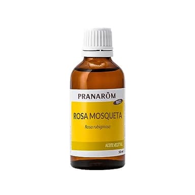 PRANAROM - Rosa Mosqueta Bio - Aceite Vegetal - Belleza De La Piel - Antiedad - Para una Piel Radiante Todos los Días - Rico En Omega 3, 6, 9-50ml