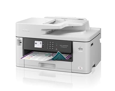 Brother MFCJ5340DW-Impresora multifunción de tinta profesional A4/A3, WiFi, impresión hasta A3 e impresión automática a doble cara hasta A4
