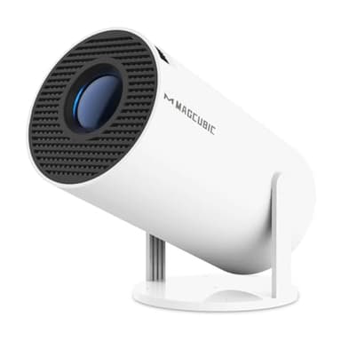 Proyector Portátil con Android 11, Mini Proyector 4k 1080P Full HD Soporte 200ANSI 8000L, Videoproyector WiFi 5G BT 5.0, Cine Proyector 180 ° Se Puede Girar para TV Stick