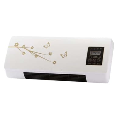 Aire Acondicionado Split Portátil, 2 En 1 Climatizador de Pared Con Frío/calor, Aire Acondicionado Pared Sin Unidad Exterior, Unidad de Aire Acondicionado con Control Remoto Y Temporizador