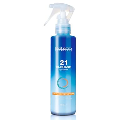 SALERM - Acondicionador Bifásico - Salerm 21 Biphase - 200 ml - Acondicionador sin Aclarado - Protege el Cabello contra el Sol, el Cloro y la Salitre - Desenredante - Antifrizz - Efecto Anti Amarillo