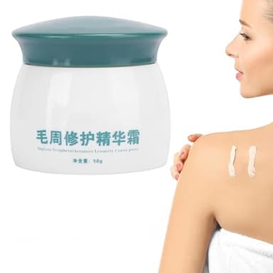 BigKing 50 g Crema para la piel de pollo, Keratosis Pilaris Exfoliante Corporal, Keratosis Pilaris Cream, Crema corporal calmante para el tratamiento de la piel de pollo, cuidado de la piel sensible