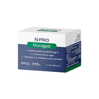 NPro MUCOGAST 60 cápsulas