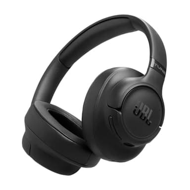 JBL Tune 780 NC, Auriculares circumaurales inalámbricos con cancelación de Ruido adaptativa, Bluetooth 6.0 y 76 Horas de batería, Google Fast Pair, Microsoft Swift Pair, Negro
