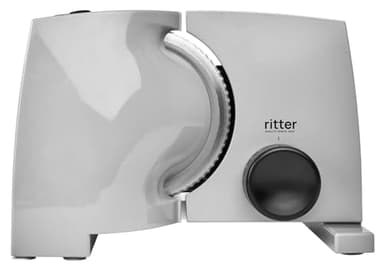 ritter nova 1 Duo Plus, Cortadora de Alimentos Eléctrica y Cortafiambres de Metal con Motor ECO