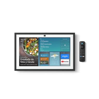 Amazon Echo Show 15 (última generación) | Pantalla inteligente Full HD de 15,6", con Alexa, Fire TV integrado y mando por voz Alexa