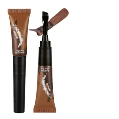 Tinte para Cejas Mujeres | Color de Cejas Antimarcas y Duradero,Tinte Semipermantente Impermeable para Maquillaje Cosmético y Look Natural